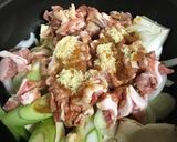 たっぷりネギの肉豆腐作り方3写真