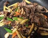 牛肉と揚げ牛蒡のバルサミコマヨネーズ炒め作り方6写真