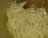 子供がバクバク食べるヤーコンきんぴら☆作り方2写真