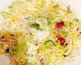 手抜きでも美味しい和風サラダ作り方1写真