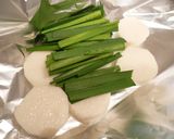 山芋とニラのホイル焼き☆醤油マヨマヨ作り方1写真