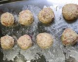 揚げない！照り焼きミートボール作り方1写真