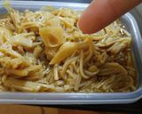 食欲そそる、超～簡単えのきにんにく作り方3写真