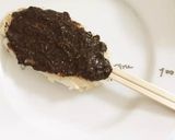 飛騨高山五平餅味、えごまのタレで田楽作り方6写真
