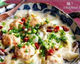 とろ～り♪キムチ肉団子と白菜のクリーム煮作り方10写真