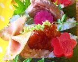 唐揚げ甘酢あん豚肉大葉チーズ おにぎらず作り方3写真