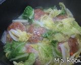 肉団子と白菜のスープ煮作り方5写真