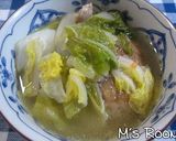 肉団子と白菜のスープ煮作り方6写真