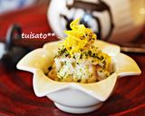 白身魚と青のりの酢の物作り方4写真