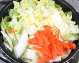 ヘルシーメニュー・白菜の餡掛け旨煮。作り方3写真