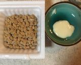 納豆とチーズフォンデュのご飯作り方1写真