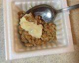 納豆とチーズフォンデュのご飯作り方3写真