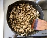 だしがら昆布で鶏そぼろ♪作り方3写真