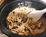 きのこたっぷり炊き込みごはん作り方2写真