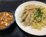 餃子麻婆つけ麺作り方4写真