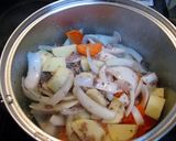 合い挽き肉のシチュー作り方1写真