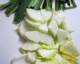 もち麦で雑炊（和風味 卵とじ仕あげ）作り方2写真