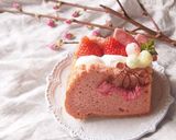 ふわしゅわ♡失敗なし♡桜シフォンケーキ作り方31写真