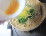 もち麦で雑炊（和風味 卵とじ仕あげ）作り方6写真