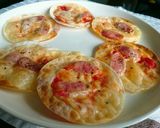 餃子の皮で作る簡単ピザ♡作り方5写真
