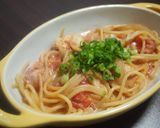 鶏むね肉のトマトクリームパスタ作り方7写真