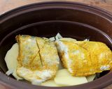 簡単魚料理！サワラと新じゃがのカレー煮作り方3写真