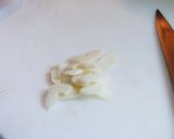 会津伝統野菜　荒久田茎立の春パスタ作り方1写真