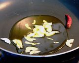 会津伝統野菜　荒久田茎立の春パスタ作り方3写真