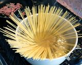 会津伝統野菜　荒久田茎立の春パスタ作り方5写真