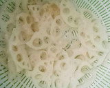 豆苗れんこんささみのシャキシャキごまマヨ作り方2写真
