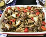 切って焼くだけ☆豚と野菜のオーブン焼き作り方6写真