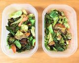 時短で具沢山味噌汁！作り方1写真