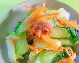 ☆青梗菜他梅生姜の箸休め(´∀｀=)作り方7写真