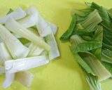 ☆青梗菜他梅生姜の箸休め(´∀｀=)作り方2写真