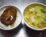 さんま丸ごとぽーぽー揚げスープご飯作り方5写真