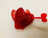簡単！いちごの飾り切り♡キューピット♡作り方3写真
