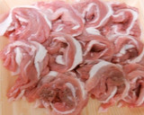 厚揚げの豚肉巻き作り方1写真