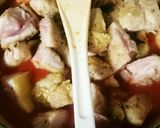 簡単ヘルシー！ 鶏もも肉と野菜のトマト煮作り方16写真
