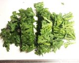 春菊とツナのにんにくマヨネーズサラダ作り方1写真