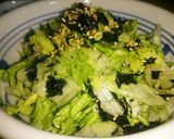 すぐできる!韓国海苔でレタスのナムル作り方4写真