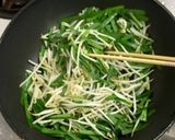 鹿肉のニラもやし炒め（ピリ辛）作り方14写真