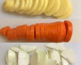 簡単！焼肉のタレで作るチムタク風甘辛煮作り方2写真