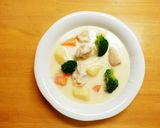 ☆米粉で簡単！あったか♡こめこシチュー♪作り方9写真