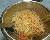 ぱぱっと！たらこスパゲティ作り方3写真