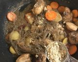 簡単！焼肉のタレで作るチムタク風甘辛煮作り方6写真