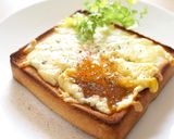 友加里×地養卵★タマゴカレートースト作り方6写真