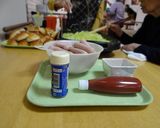 お母さんのホットドッグ作り方1写真