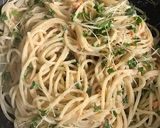 鮭フレーク&プロッコリースプラウトパスタ作り方6写真