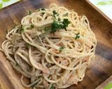 鮭フレーク&プロッコリースプラウトパスタ作り方7写真