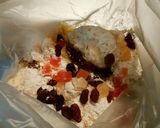 生おからとHMでしっとりフルーツクッキー作り方1写真